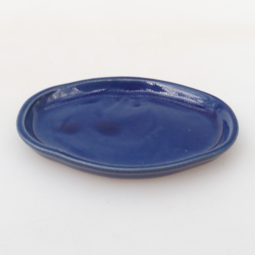 Keramische kom H05 -11 x 8,5 x 1 cm - blauw
