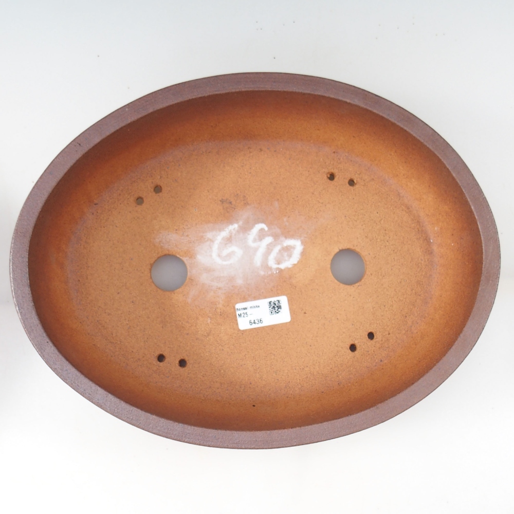 Bonsaischaal 34 x 26 x 8 cm , kleur bruin