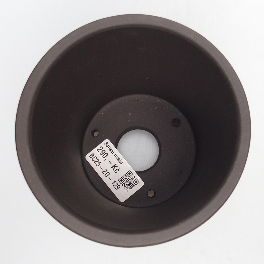 Kom 11 x 11 x 12 cm zwart