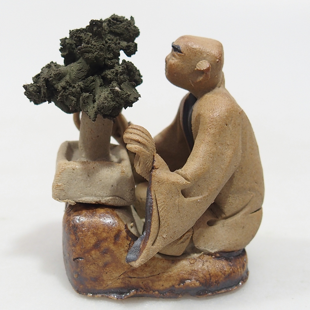 Keramisch beeldje - Bonsaiista