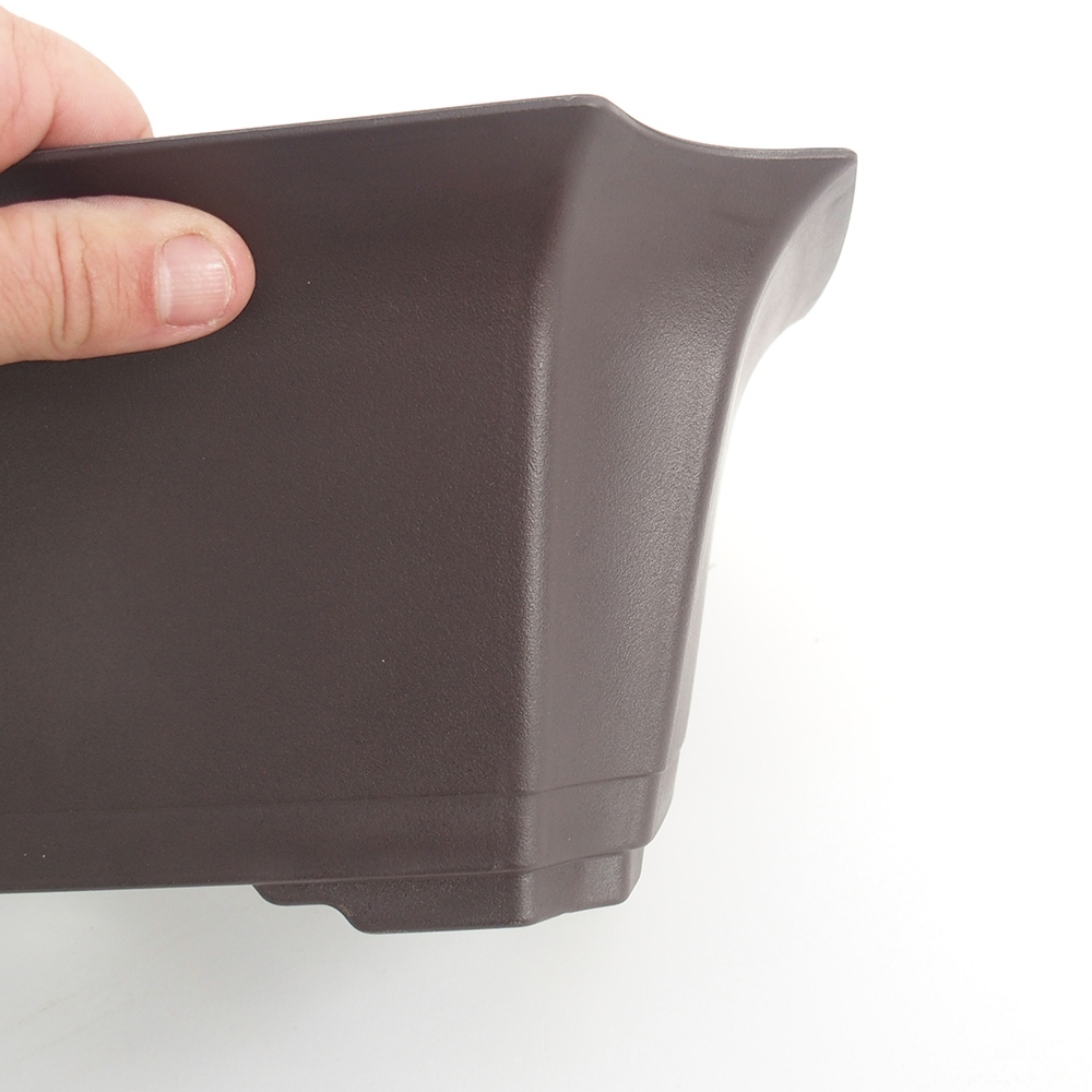 Kunststof kom MP-21 - 32,5 x 23 x 13 cm bruin