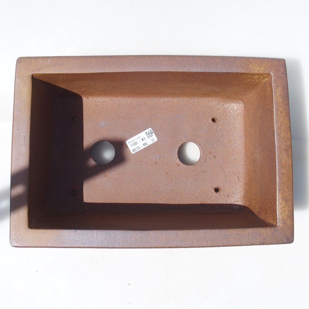 Kom 33,5 x 23 x 12,5 cm bruin