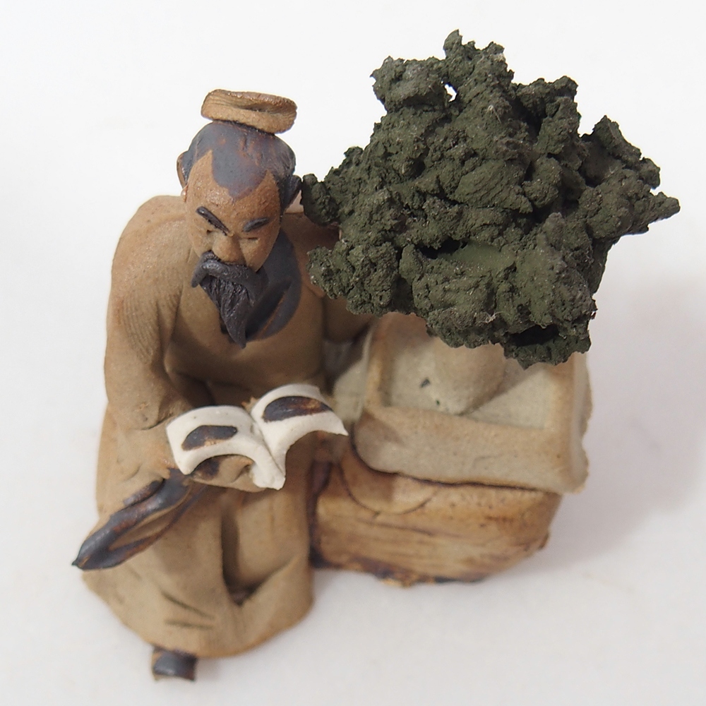 Keramisch beeldje - Bonsaiista