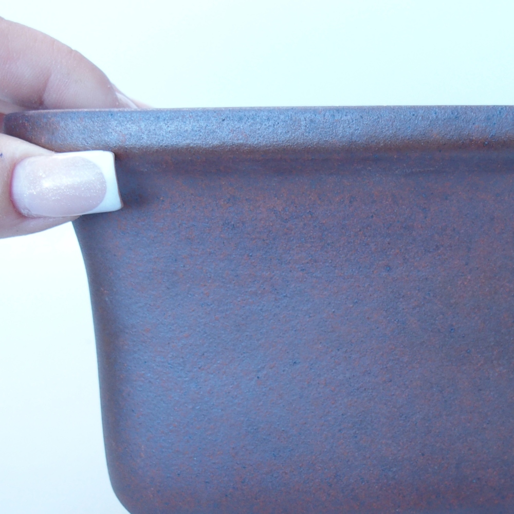 Kom 15 x 15 x 10,5 cm bruin