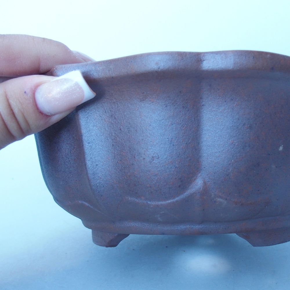 Kom 14,5 x 14,5 x 8,5 cm bruin