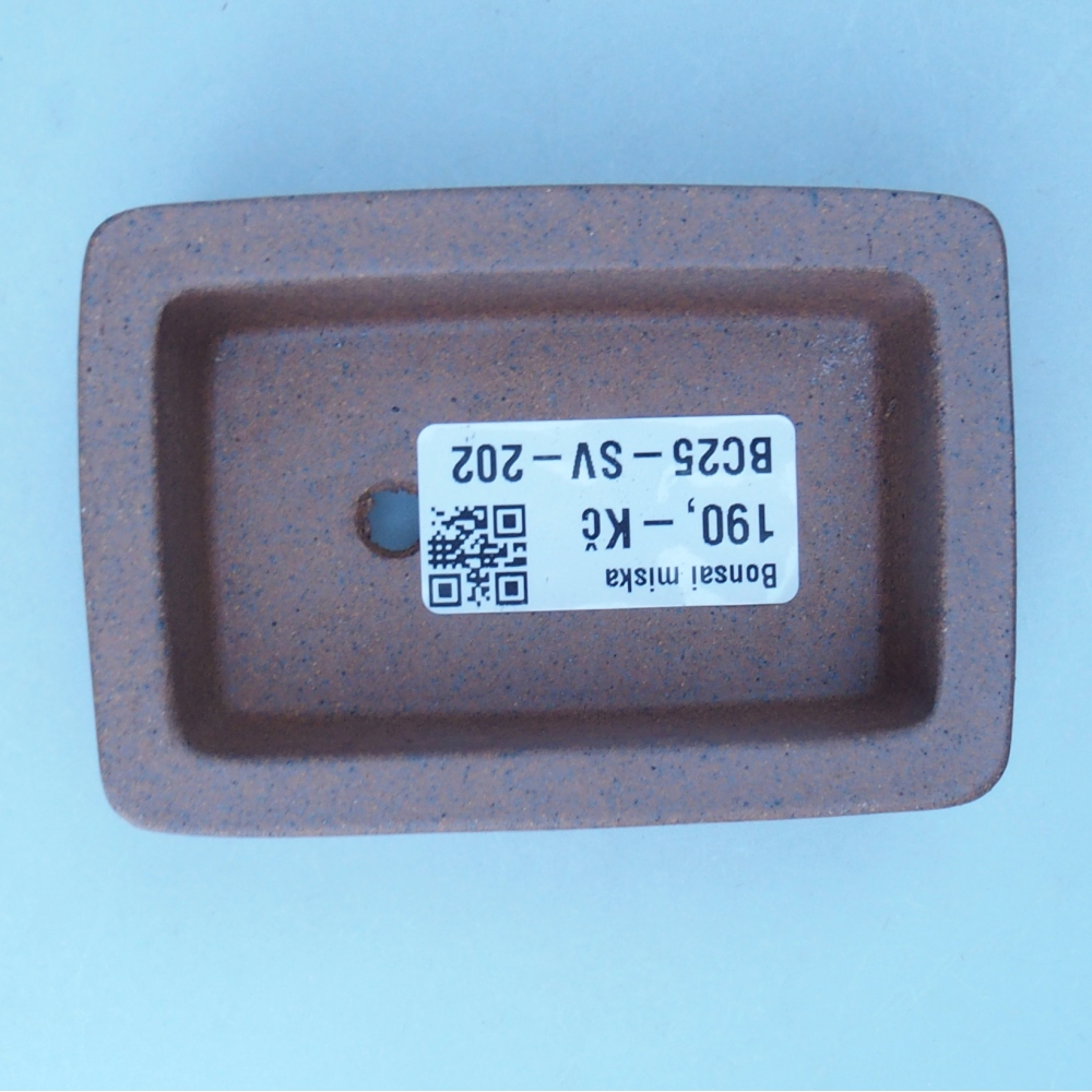 Kom 9 x 6 x 3 cm bruin