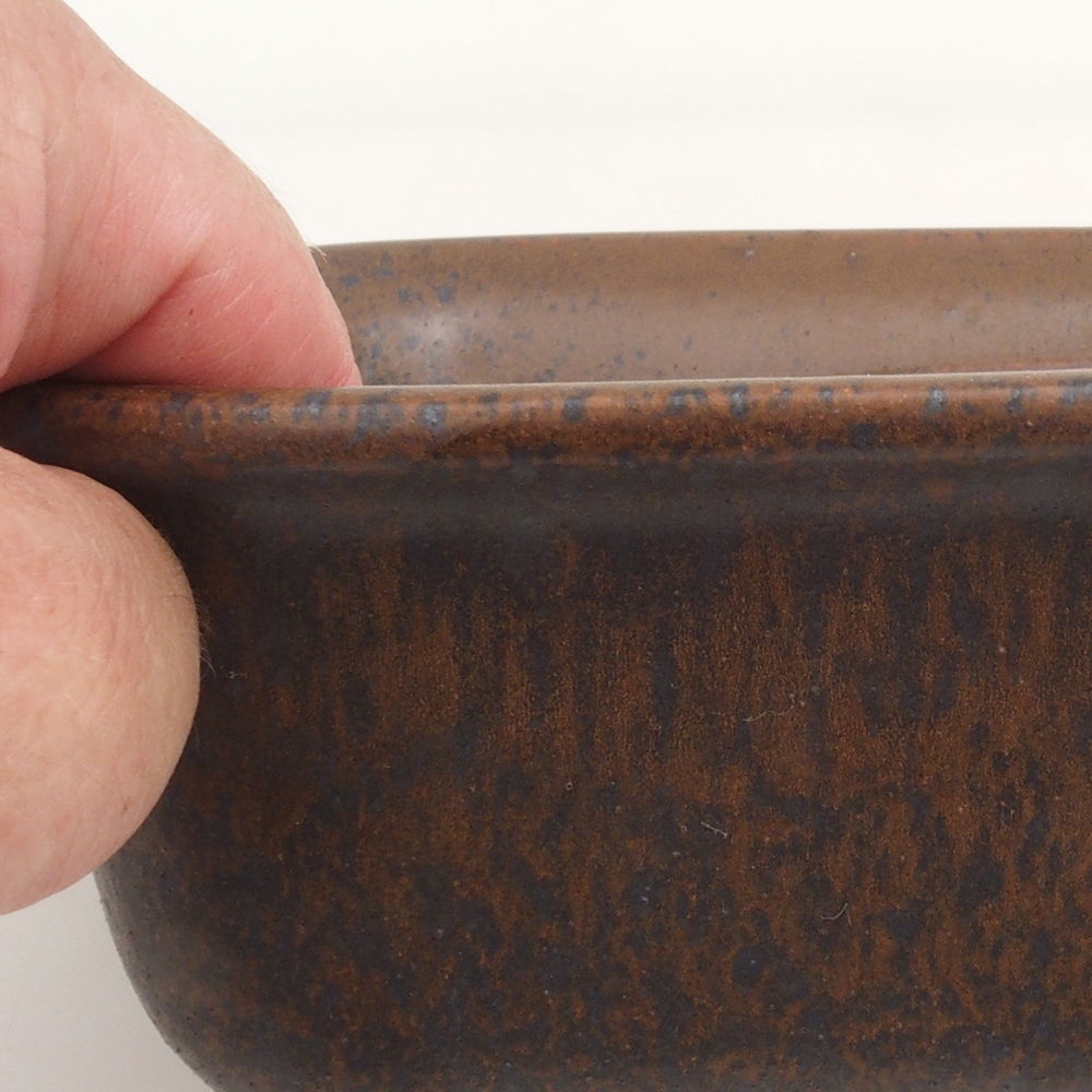 Bonsaischaal H36 - 17 x 15 x 7,5 cm - bruin