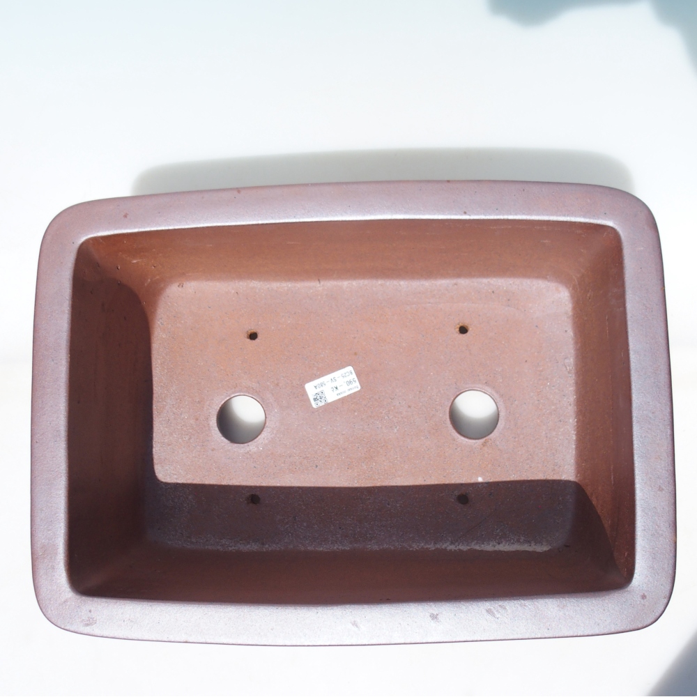Schaal 42 x 30 x 15 cm bruin - UITSLUITEND PERSOONLIJK AFHALEN OF PALLETVERVOER
