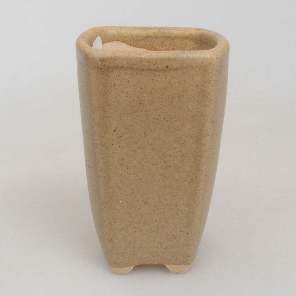 Mini bonsaischaal 3,5 x 3 x 5 cm, bruin