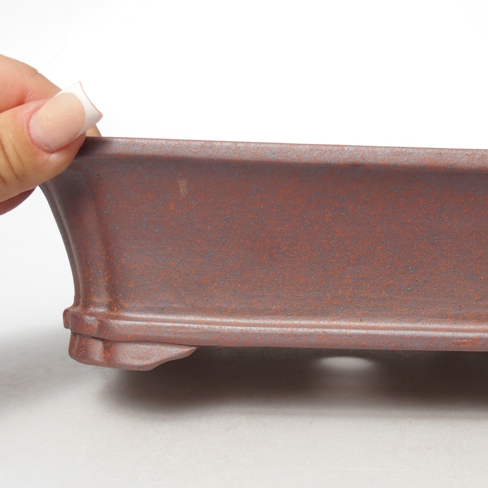 Schaal 21 x 17 x 6,5 cm metaalkleur