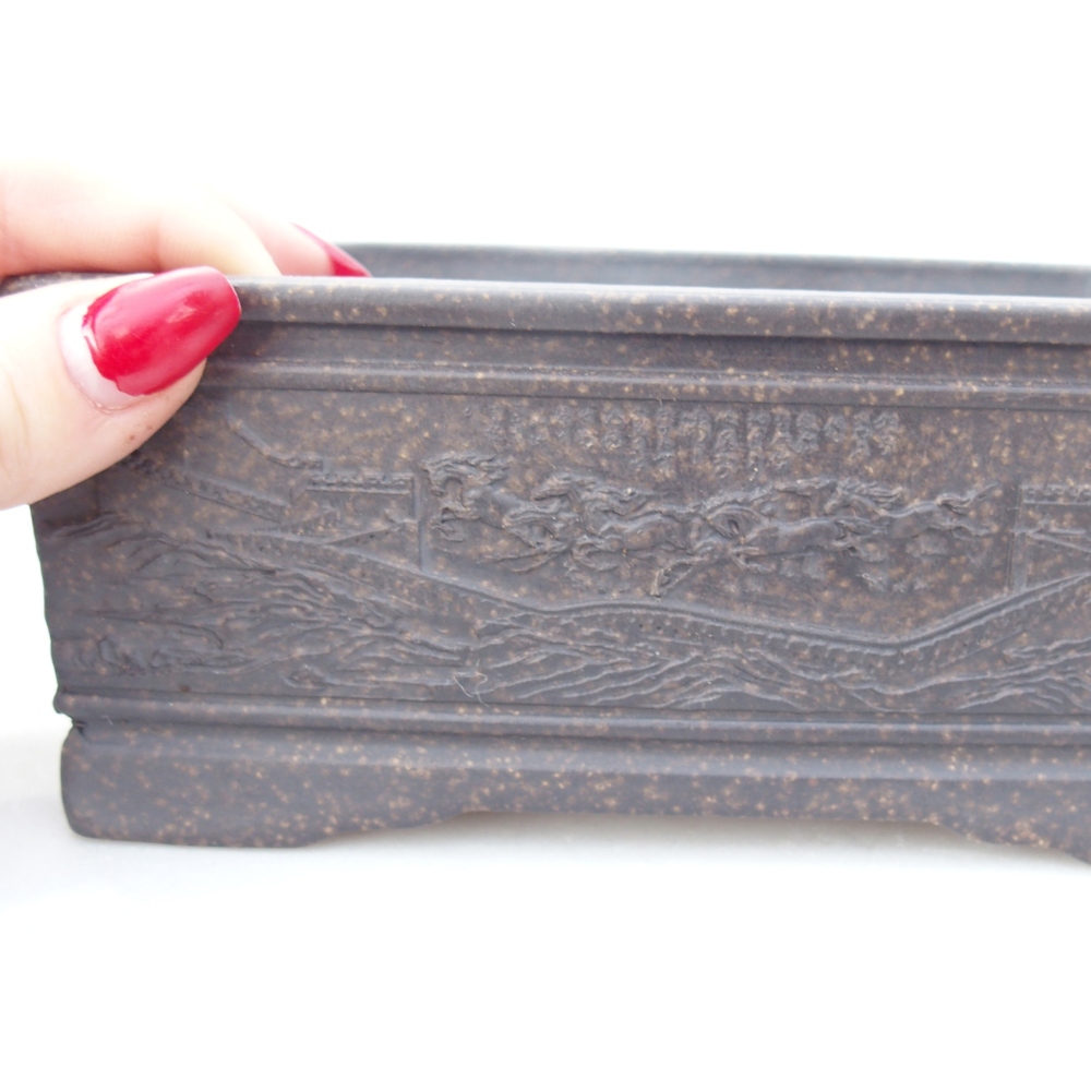 Kom 16 x 11,5 x 6,5 cm bruin