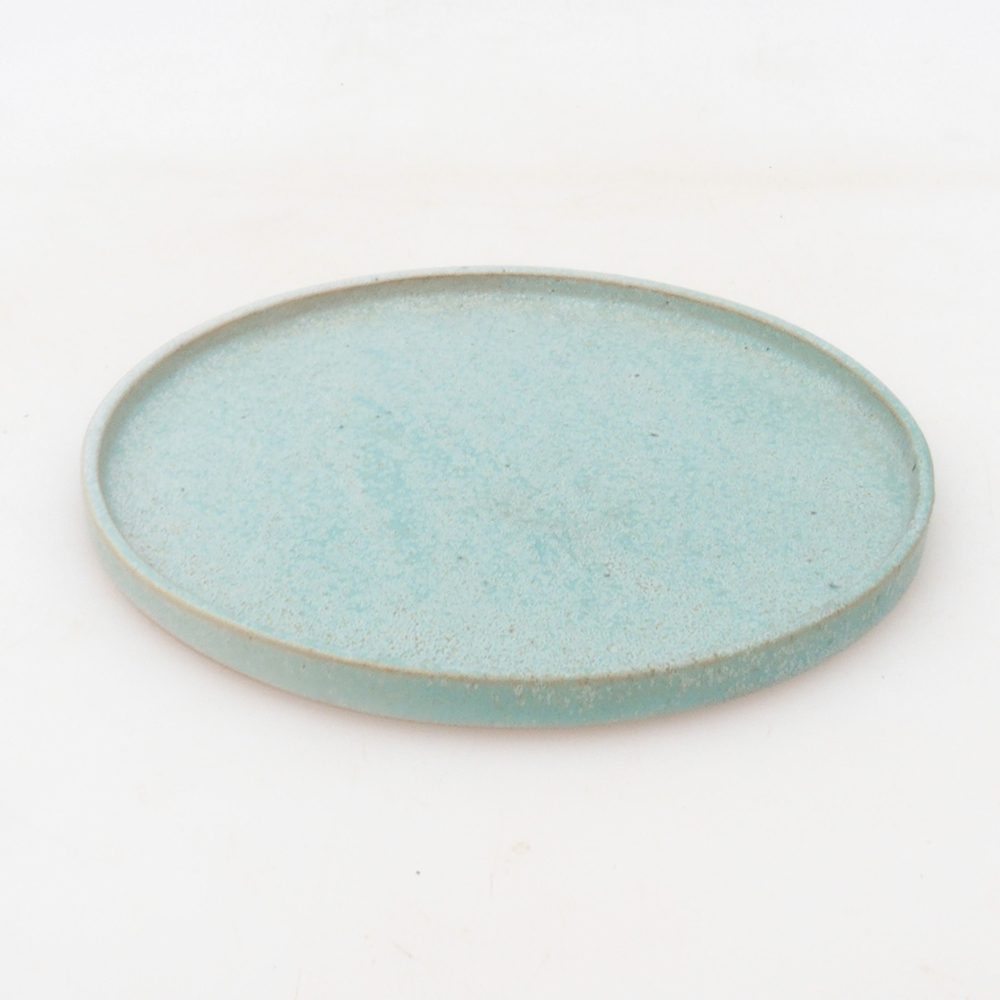 Ronde Bonsai Console D7-S - 16 x 16 x 1 cm - groen