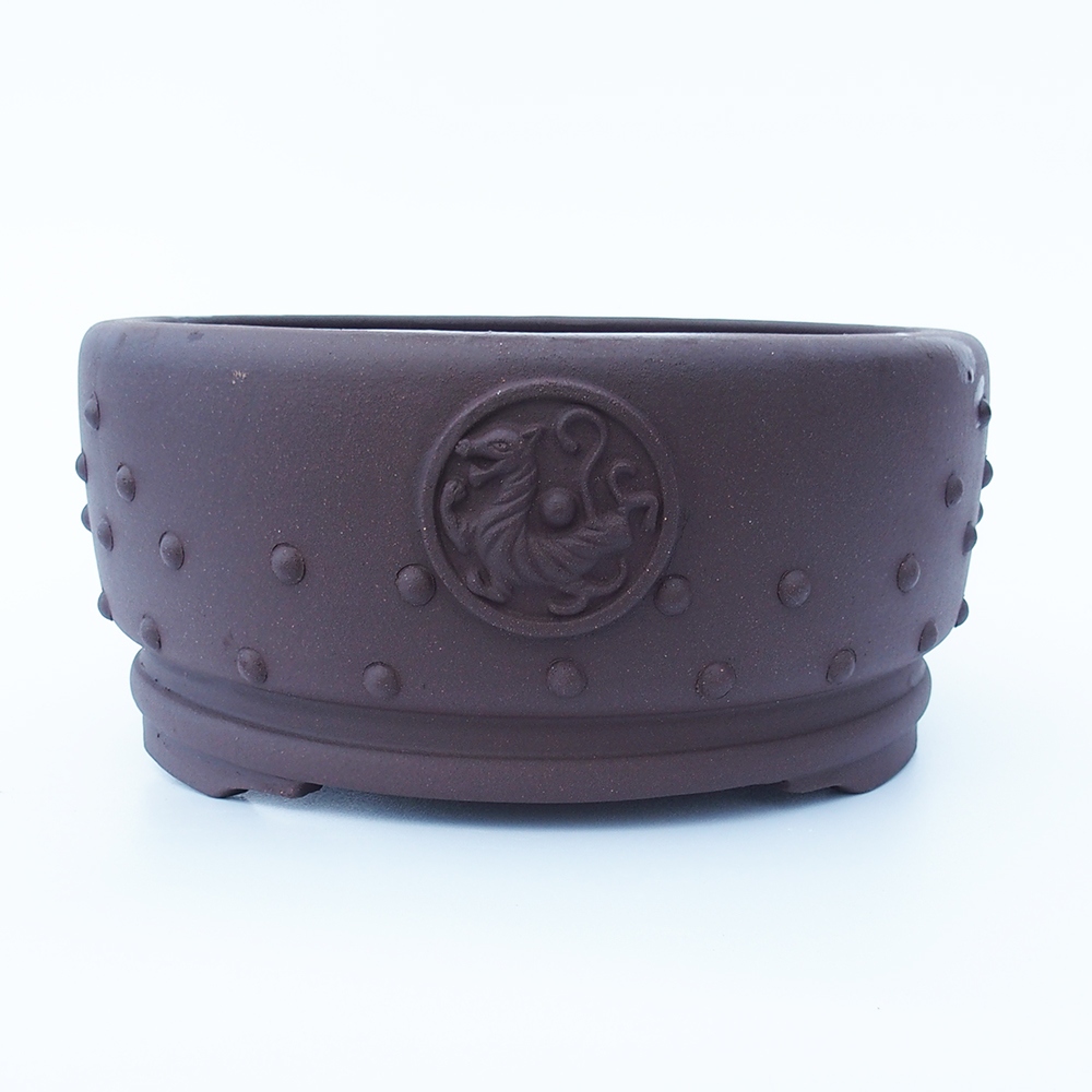 Kom 25 x 25 x 11,5 cm bruin