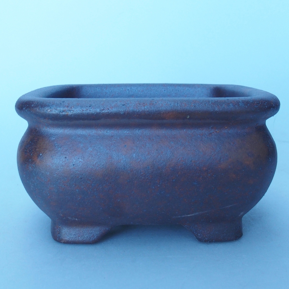 Kom 12,5 x 12,5 x 7 cm bruin
