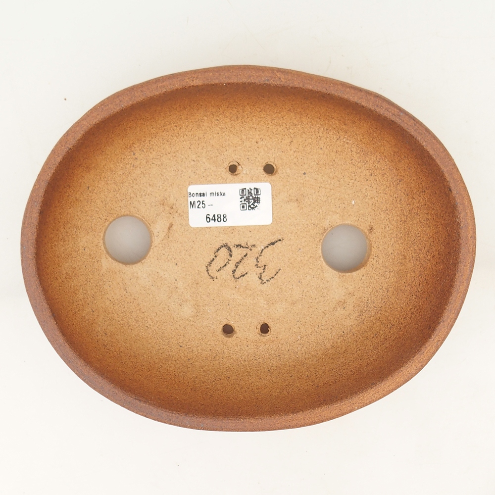 Bonsaischaal 20 x 16 x 6 cm , kleur bruin