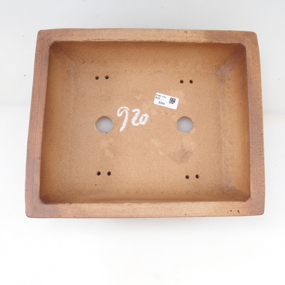 Bonsaischaal 35 x 29 x 9 cm , kleur bruin