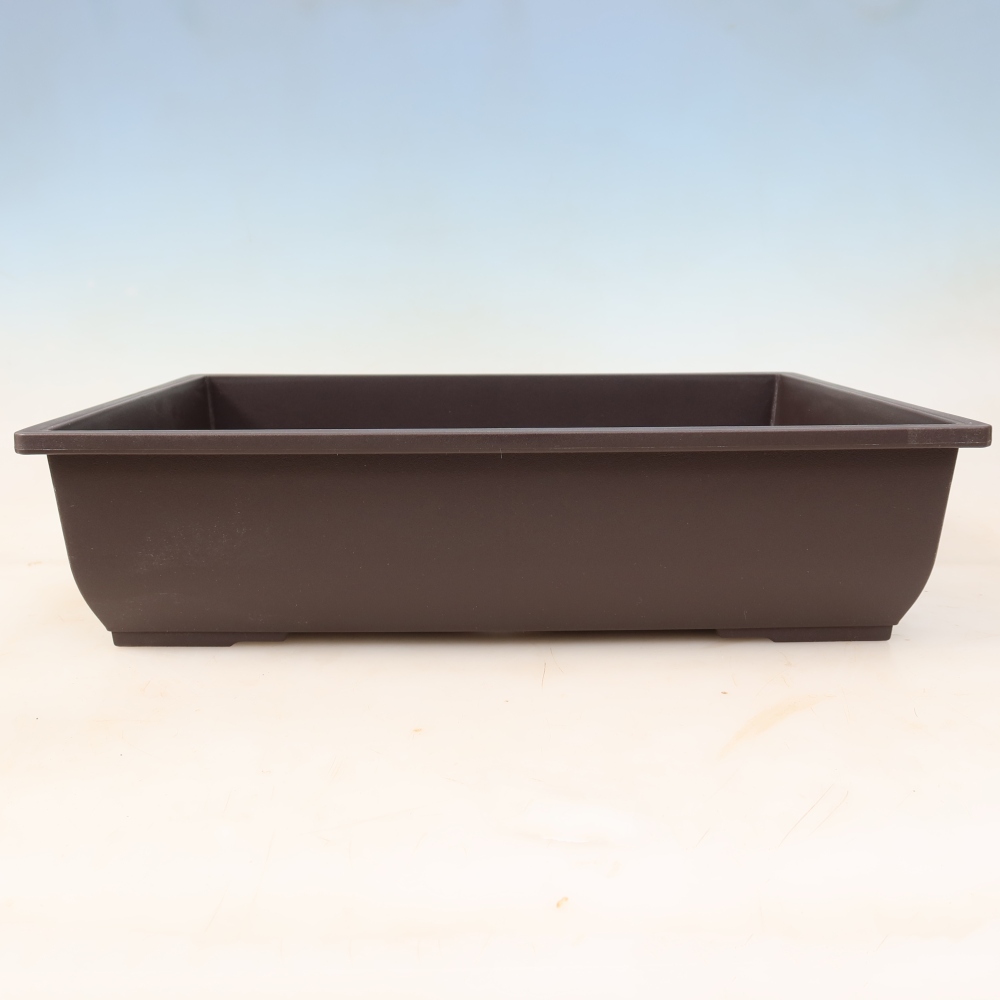Bonsai-bak van kunststof MP-6 bruin - 41 x 30,5 x 10 cm