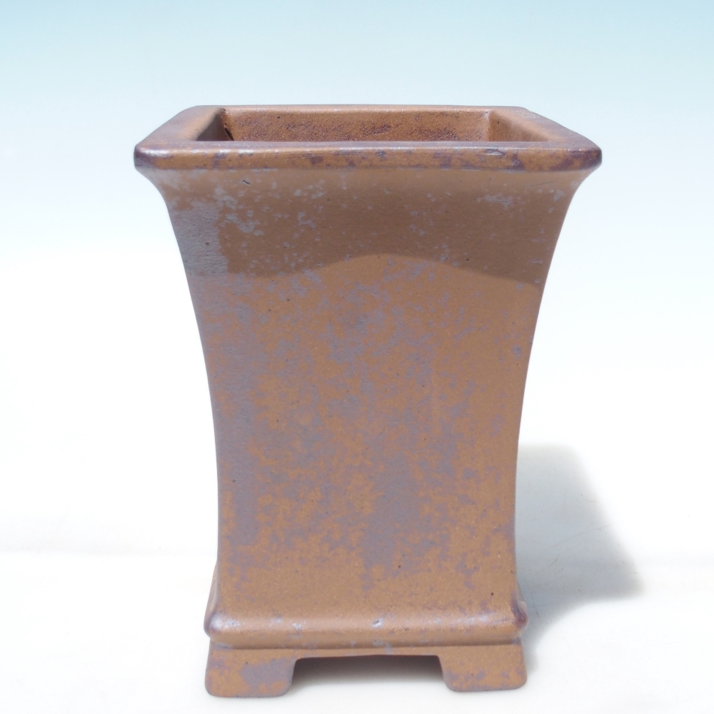 Kom 15 x 15 x 20,5 cm bruin