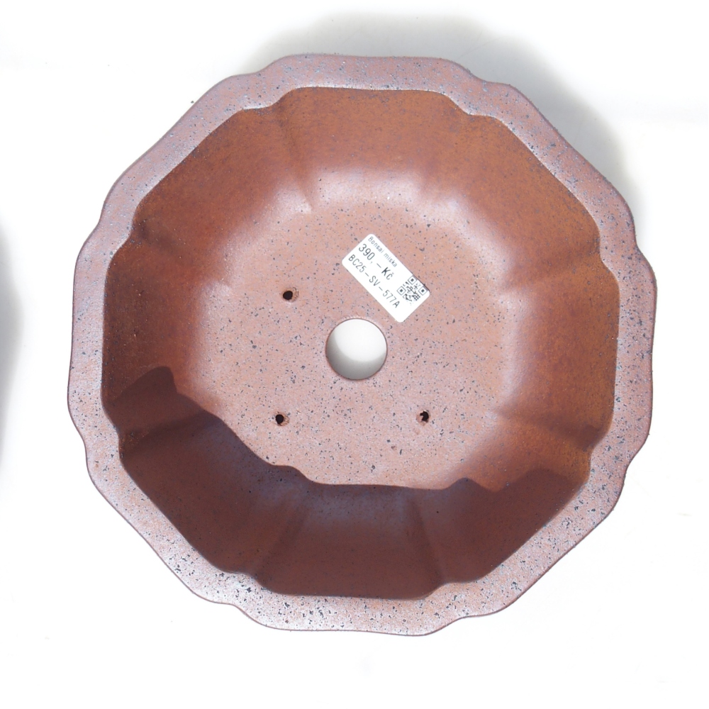 Kom 23,5 x 23,5 x 8,5 cm bruin