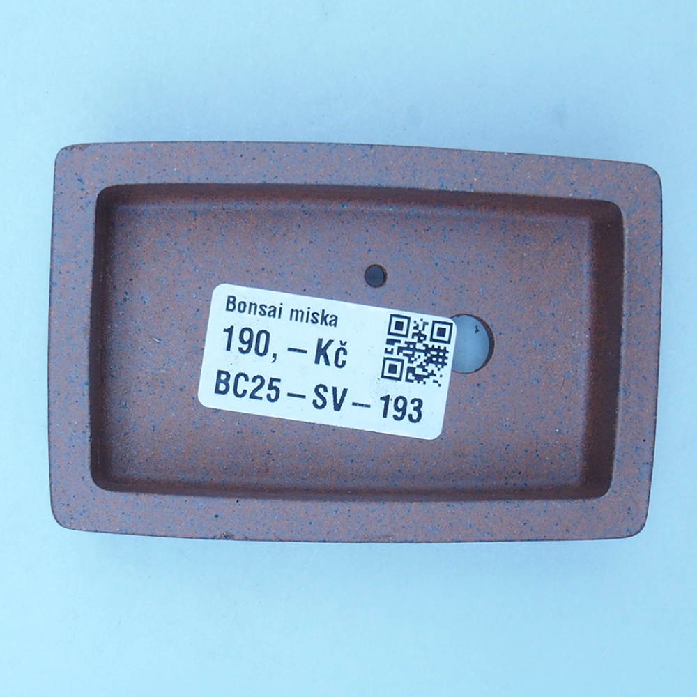 Kom 9 x 6 x 2 cm bruin
