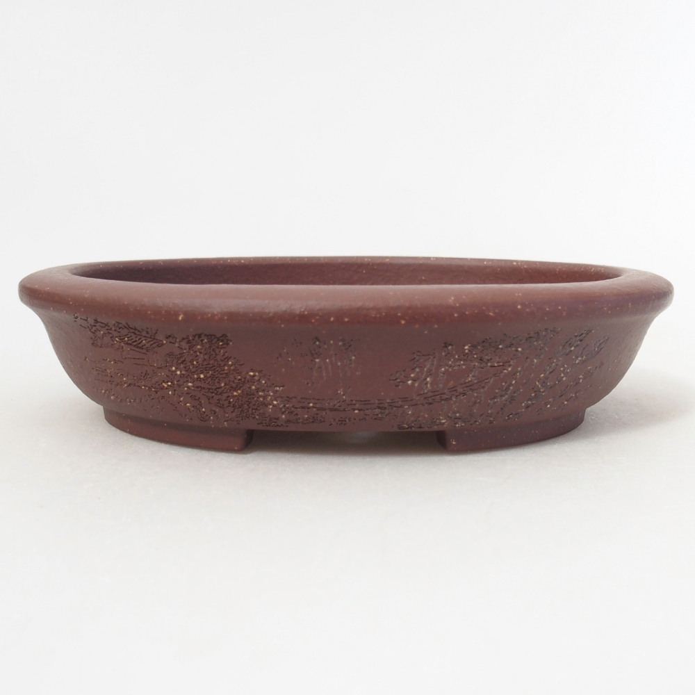 Kom 14,5 x 12 x 3 cm bruin