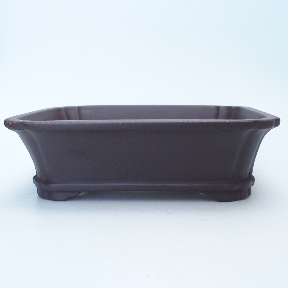 Kom 21 x 18 x 6,5 cm bruin