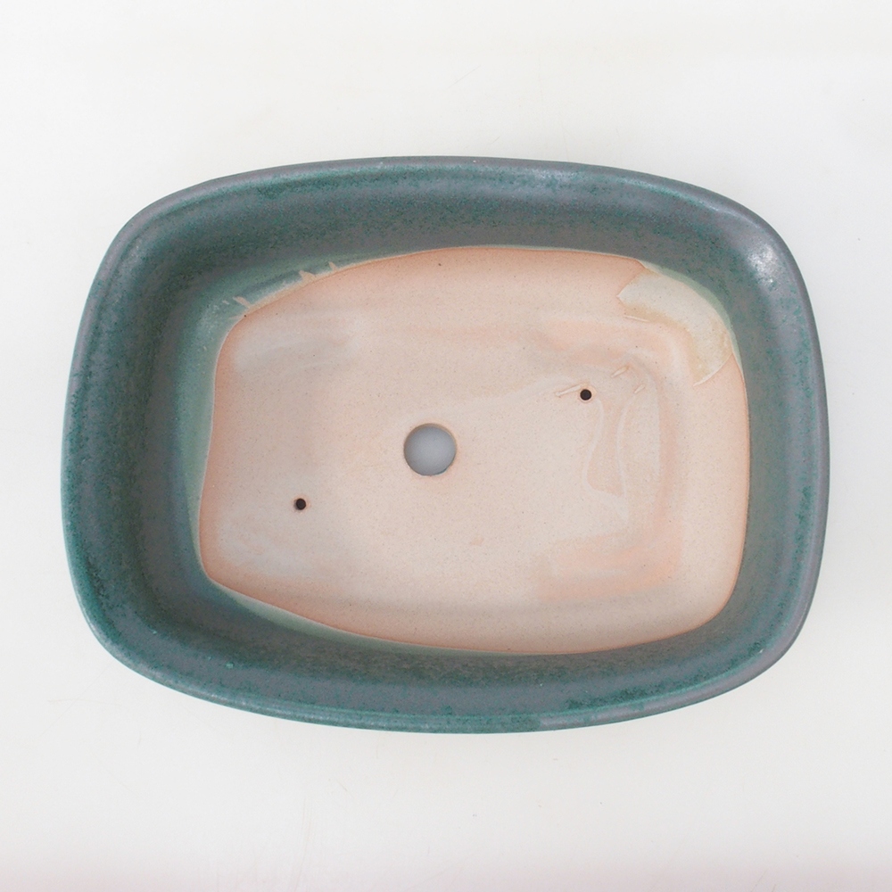 Bonsaischaal H09 - 30 x 23 x 7,5 cm - groen