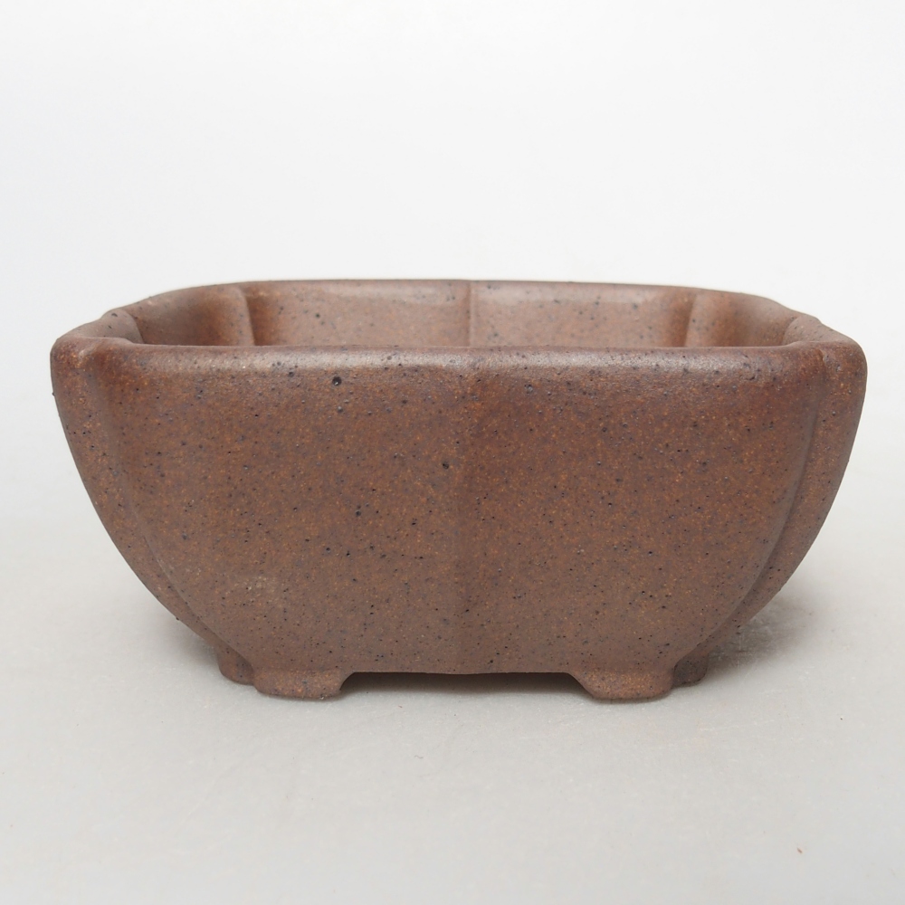 Kom 10 x 10 x 4,5 cm bruin