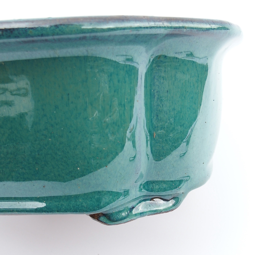 Kom 32 x 26 x 10,5 cm groen-blauw