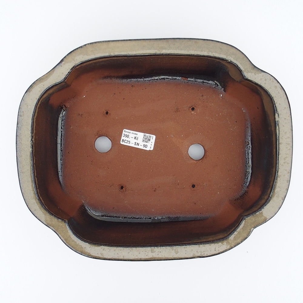 Kom 32 x 26 x 10,5 cm grijs-beige