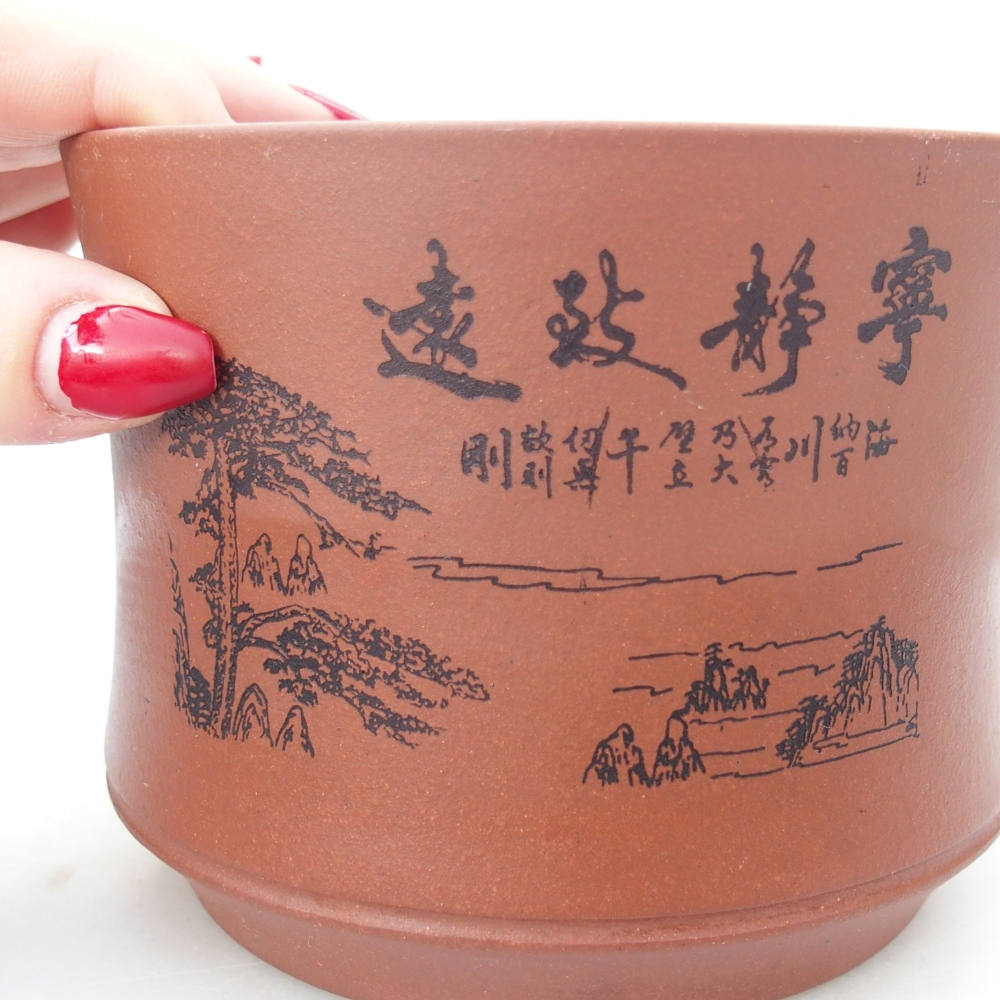 Kom 26 x 21 x 6,5 cm blauwgroen