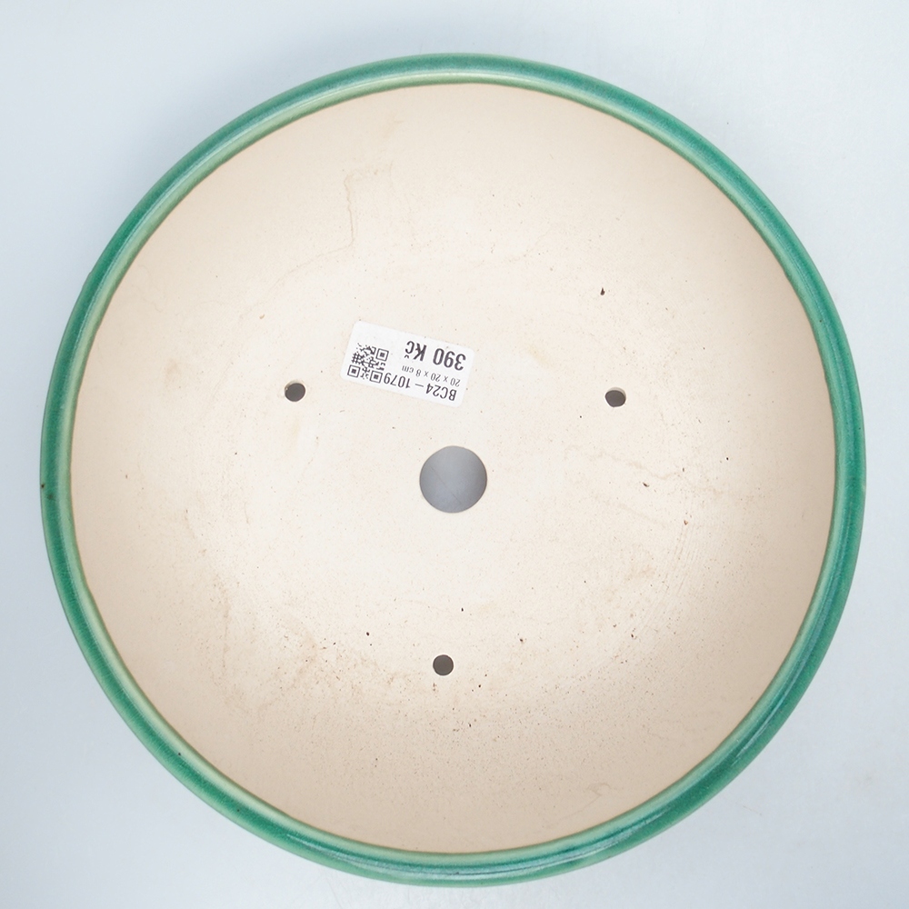 Kom 21 x 21 x 8,5 cm groen