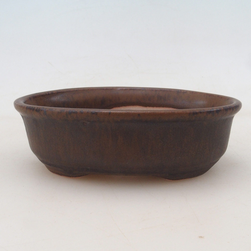 Bonsaischaal + schotel H04 - bruin