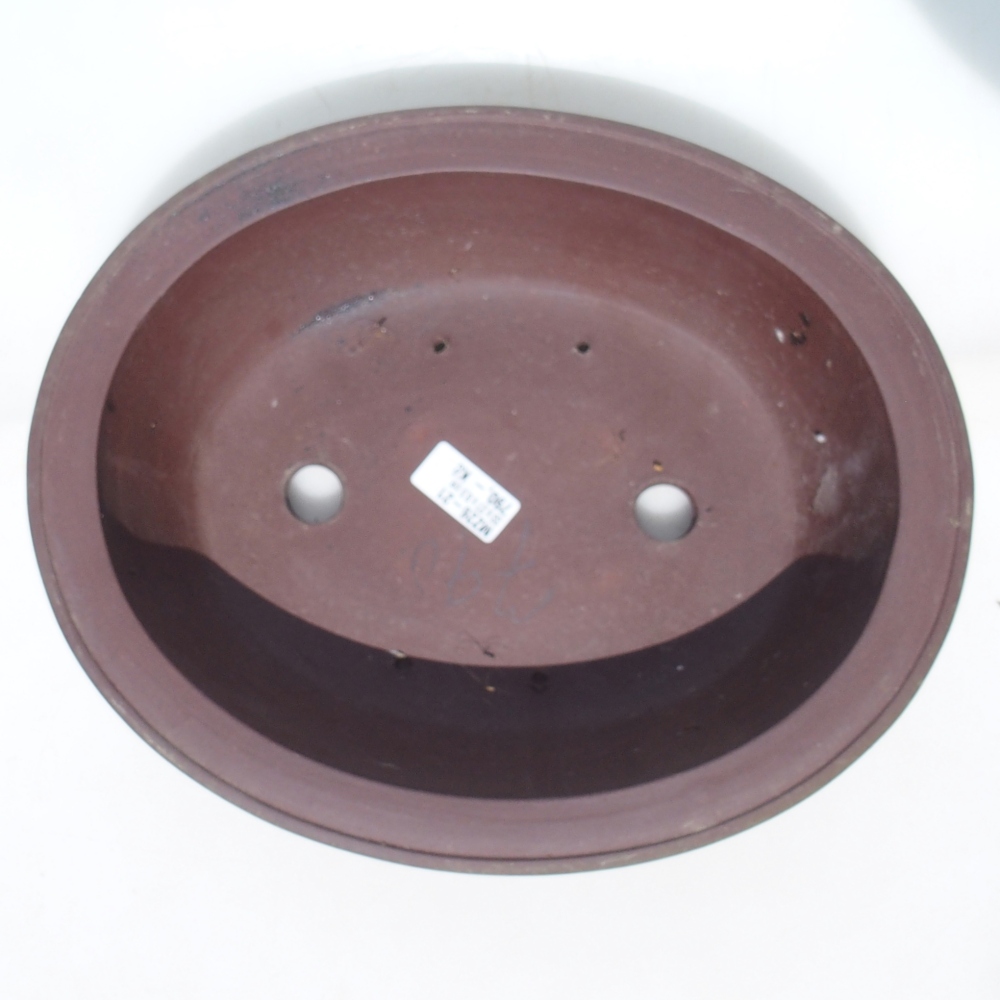 Bonsaischaal 33 x 27 x 8,5 cm berken bruin