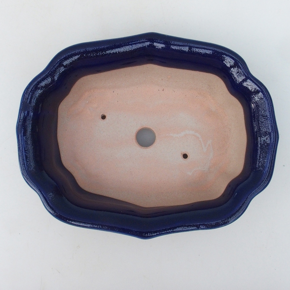 Bonsai kom H51 - 18 x 14 x 5 cm - blauw