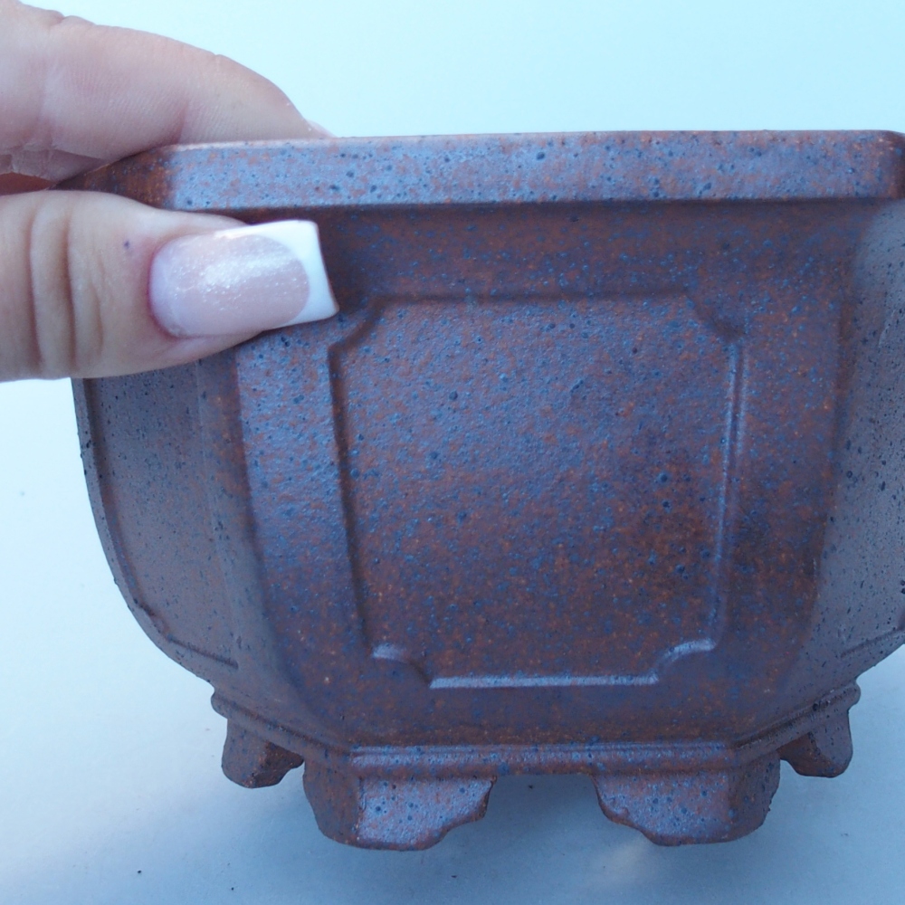 Kom 15,5 x 14 x 8 cm bruin