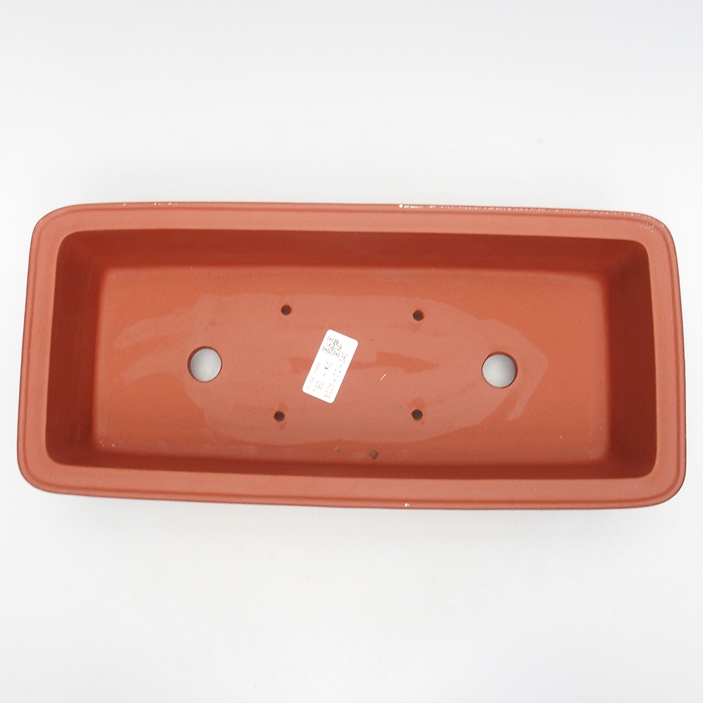 Schaal 35 x 17 x 8,5 cm baksteenkleur