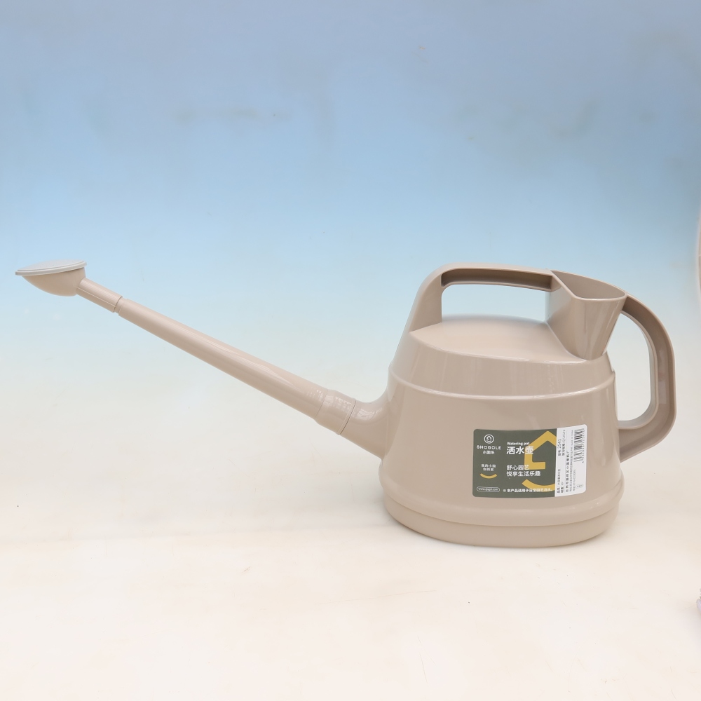 Kunststof gieter 4,5 liter Grijs