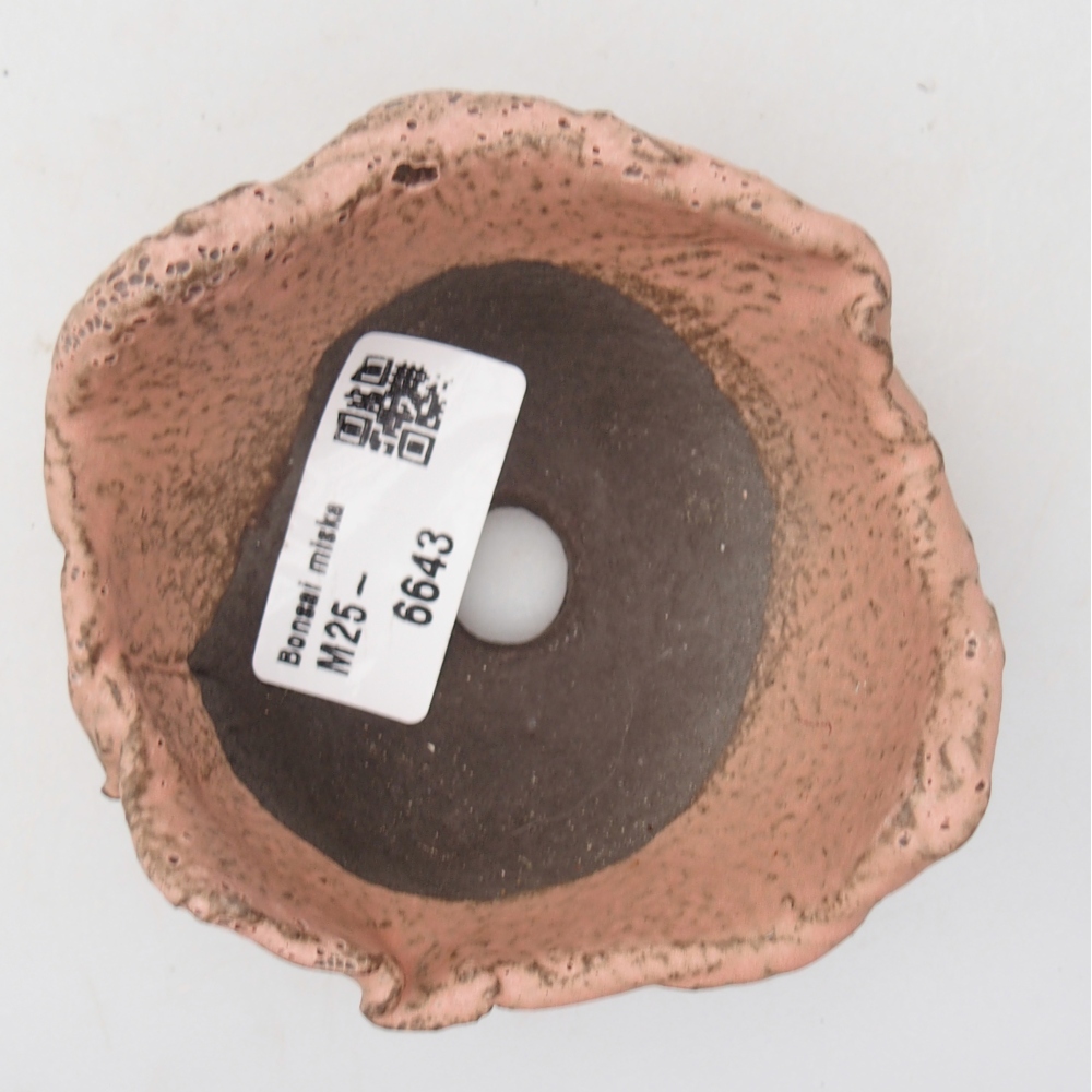 Keramisch Schelp 9 x 8,5 x 4,5 cm , kleur roze