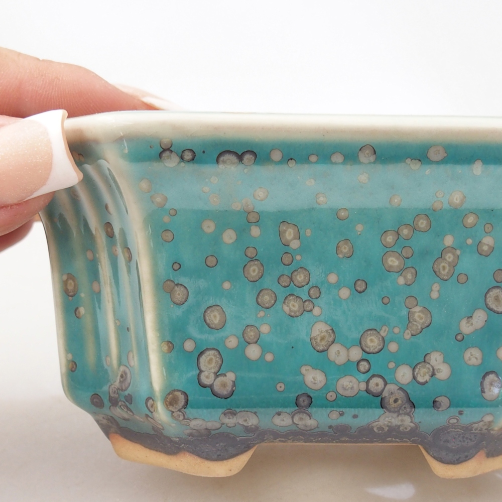 Kom 11 x 9 x 5,5 cm kleur blauw