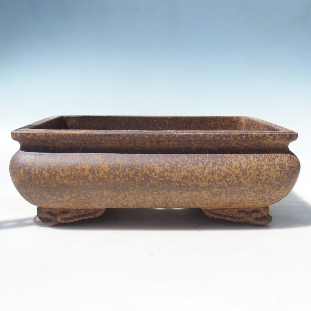 Schaal 41 x 27,5 x 15 cm bruin - UITSLUITEND PERSOONLIJK AFHALEN OF PALLETVERVOER