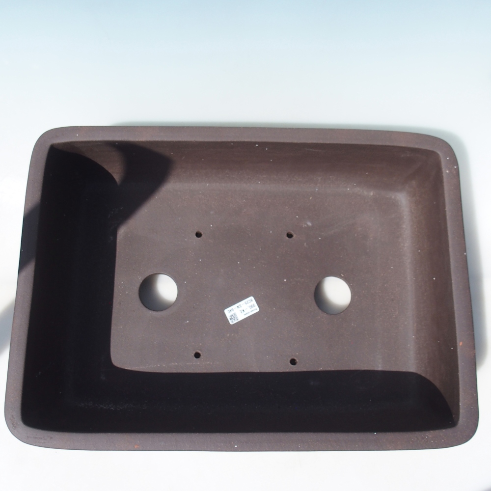 Schaal 49 x 35 x 16,5 cm bruin - UITSLUITEND PERSOONLIJK AFHALEN OF PALLETVERVOER