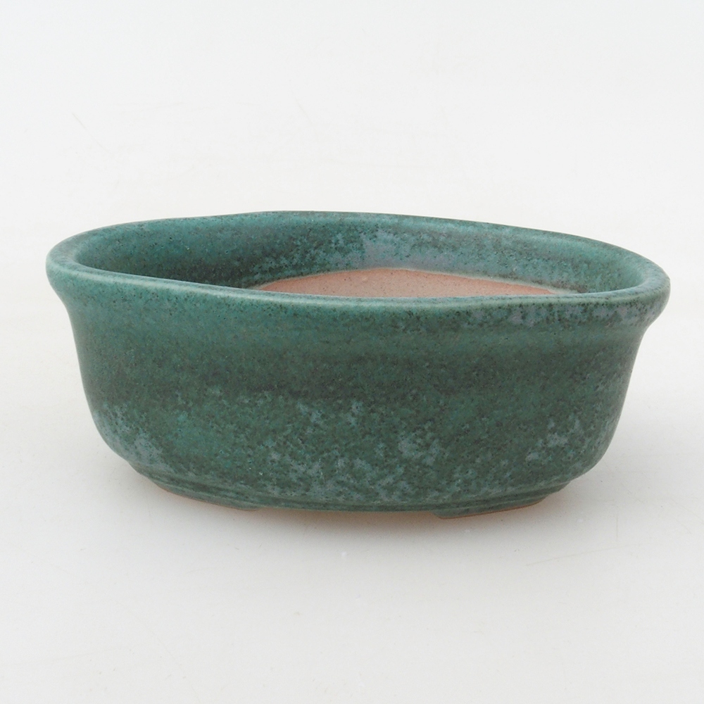 Bonsai kom H05 - 11 x 8 x 4 cm - groen