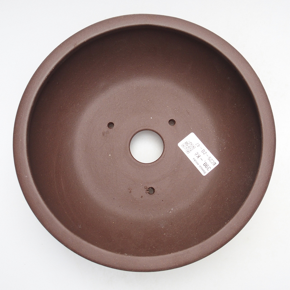 Kom 22 x 22 x 8,5 cm bruin