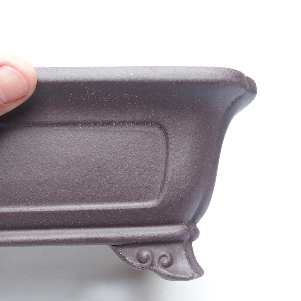 Kom 26 x 19 x 9 cm bruin