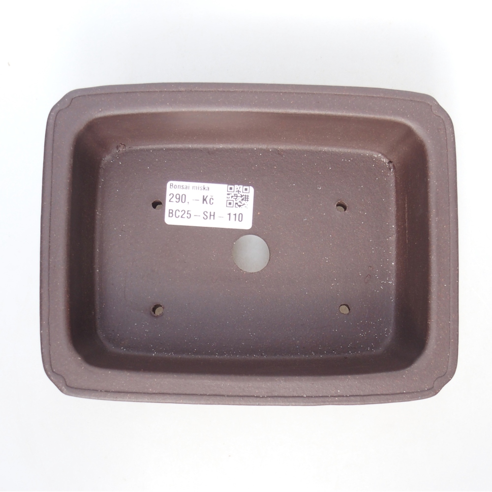 Kom 17,5 x 13,5 x 6,5 cm bruin