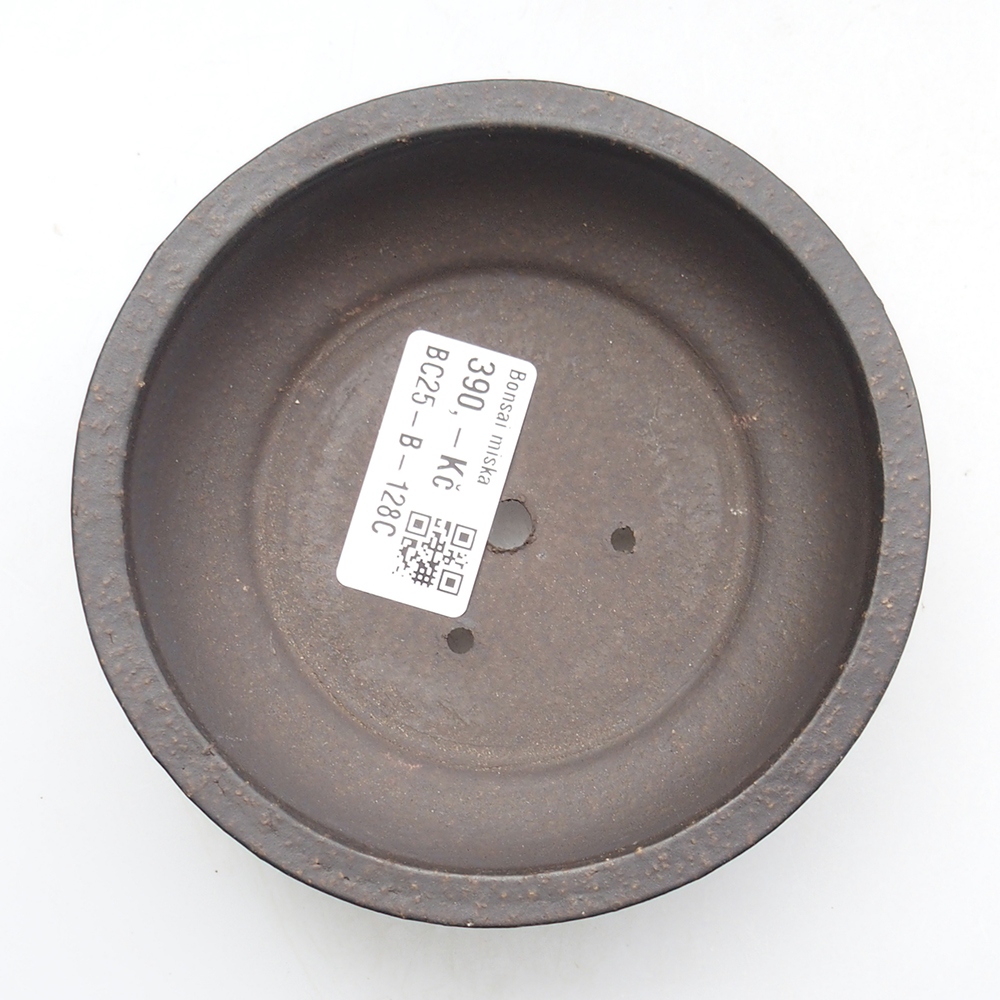 Schaal 11,5 x 11,5 x 4 cm bruin oker