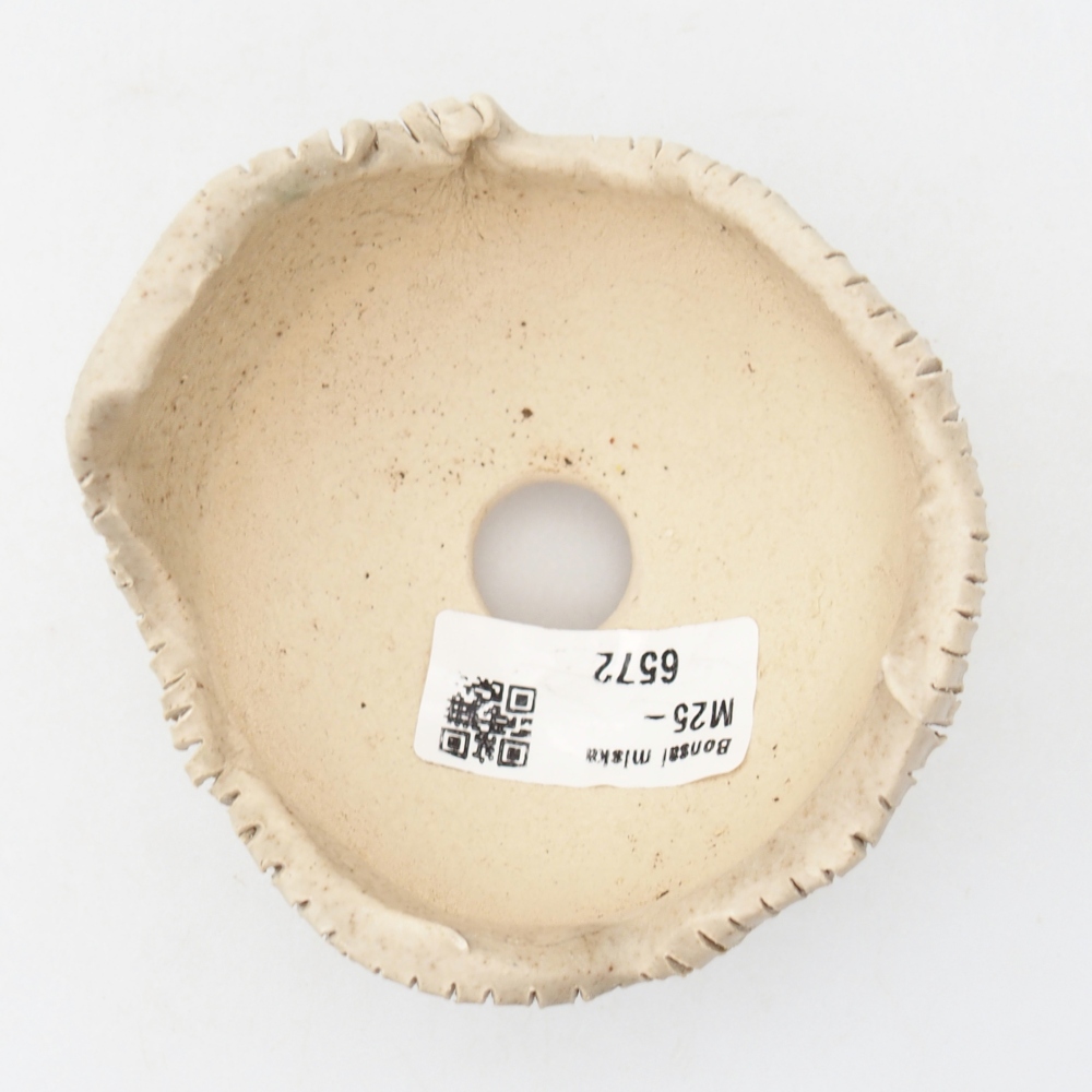 Keramisch Schelp 9 x 8,5 x 6,5 cm , kleur beige