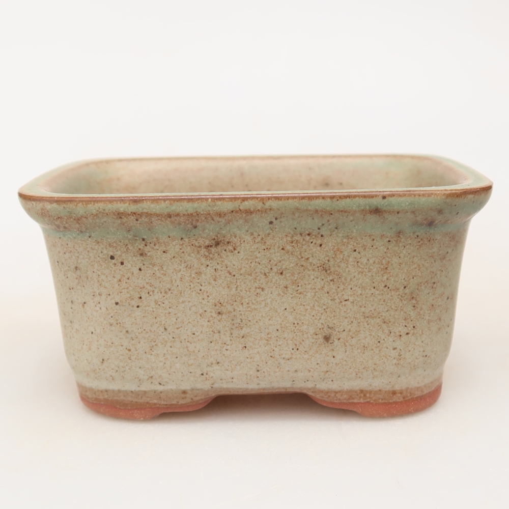 Keramische schaal  9 x 6,5 x 4,5 cm, kleur beige