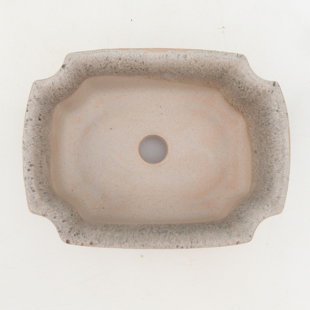 Bonsaischaal H01 - 12 x 9 x 5 cm - beige